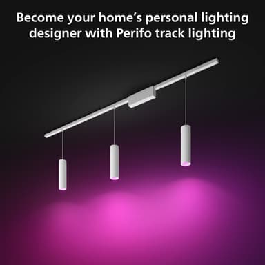 Philips Hue Perifo sett med tre pendellamper (hvit)