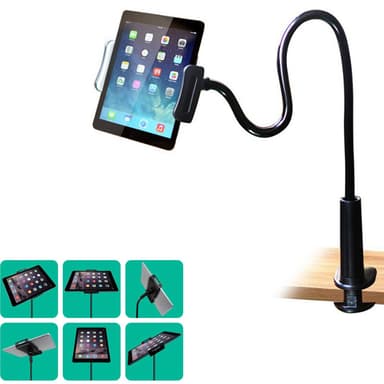 Holder for nettbrett/telefon/switch/kindle svart