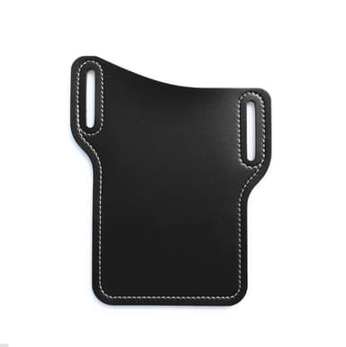 Telefonholder for Belt Loop PU Leather Black