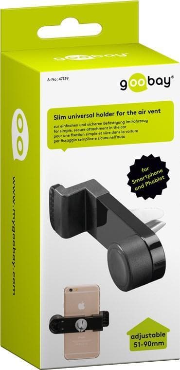Goobay Universalholder for luftventil Slim