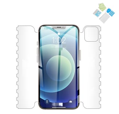 Alt-i-ett Butterfly Hydrogel Film Gjennomsiktig 0.15 mm iPhone 13 Pro Max