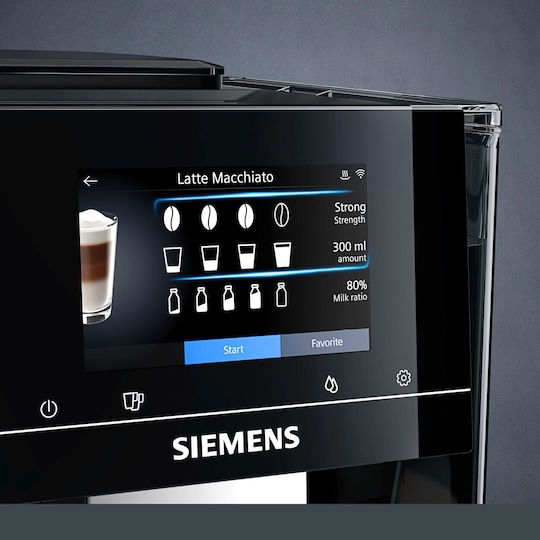 Siemens EQ.700 kaffemaskin TP703R09 (sort)