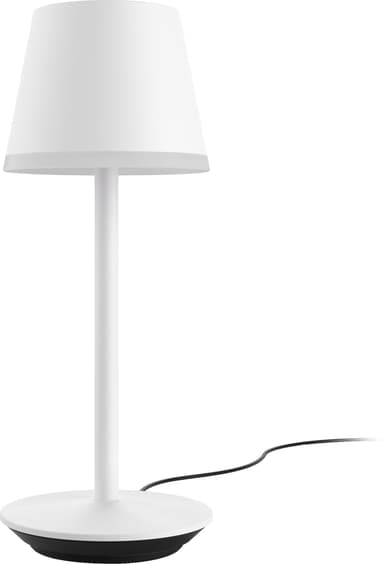 Philips Hue Go bærbar bordlampe (hvit)