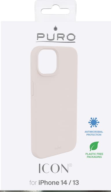Puro Icon deksel til iPhone 13/14 (rose)