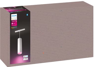 Philips Hue Perifo sylindrisk pendellampe (hvit)