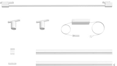 Philips Hue Perifo veggsett med to spotter 1GT (hvit)