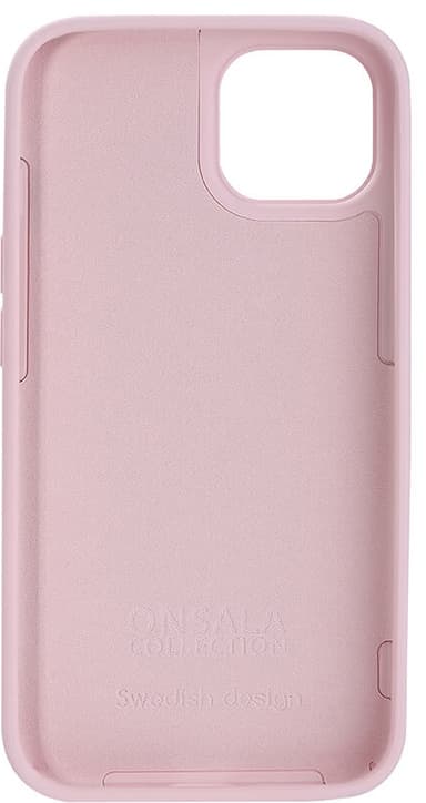 Onsala Silicone deksel til iPhone 14 (chalk pink)