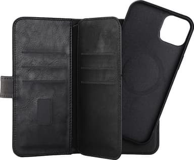 Gear 2in1 MagSeries iPhone 14 Plus lommebokdeksel (sort)