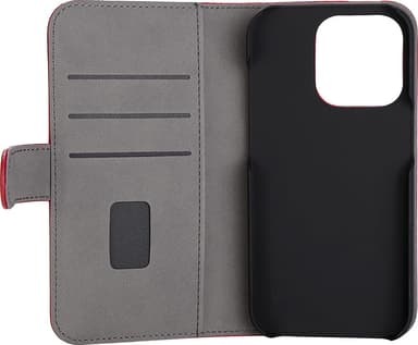 Gear iPhone 14 Pro Wallet lommebokdeksel (rød)