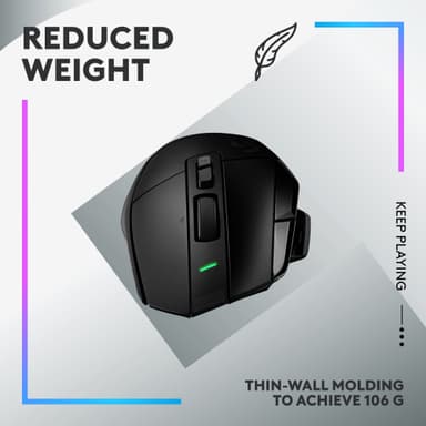 Logitech G502 X Plus trådløs gamingmus (sort)