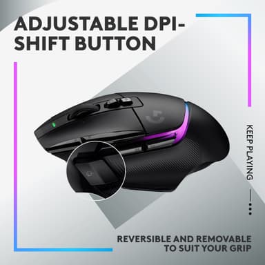 Logitech G502 X Plus trådløs gamingmus (sort)