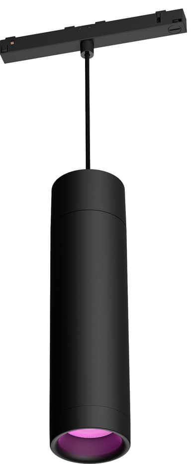 Philips Hue Perifo sylindrisk pendellampe (sort)