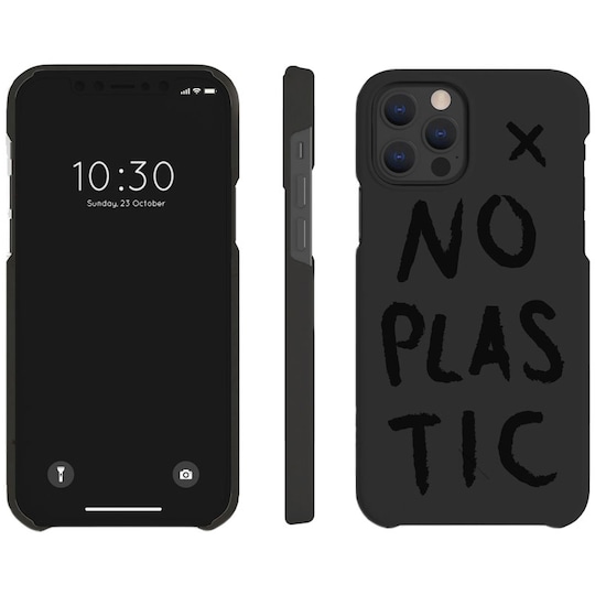 A Good Company No Plastic deksel til iPhone 12/12 Pro (kullsort)