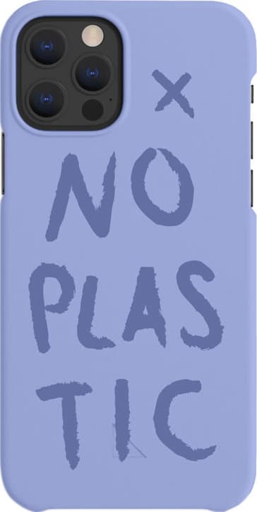 A Good Company No Plastic deksel til iPhone 12/12 Pro (vista blue)