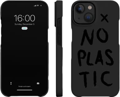 A Good Company No Plastic deksel til iPhone 14 (sort)
