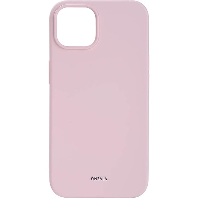 Onsala Silicone deksel til iPhone 14 (chalk pink)