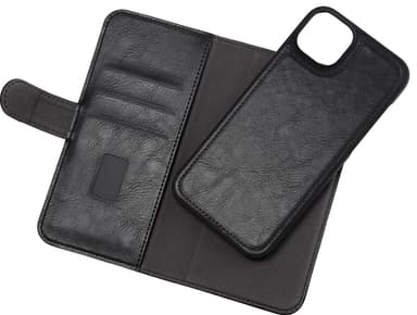 Gear 2in1 iPhone 14 Plus lommebokdeksel (sort)