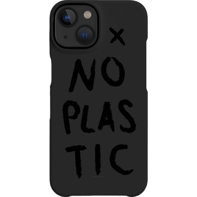 A Good Company No Plastic deksel til iPhone 14 (kullsort)