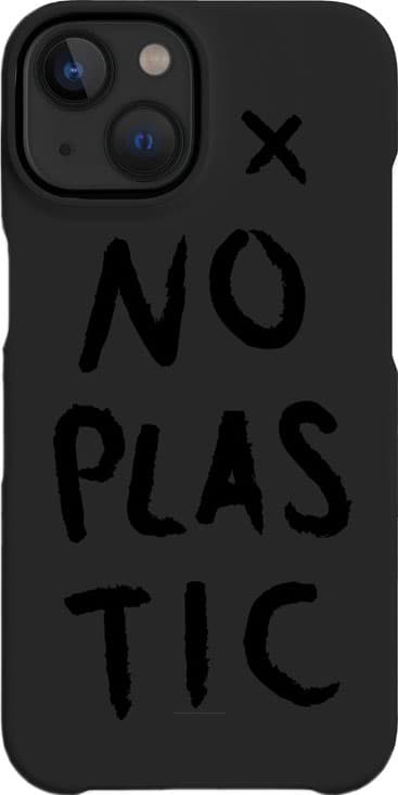 A Good Company No Plastic deksel til iPhone 14 (sort)