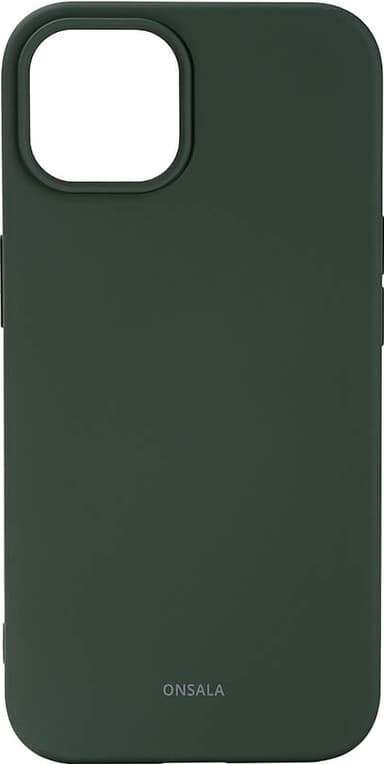 Onsala Silicone deksel til iPhone 14 Plus (olivengrønn)