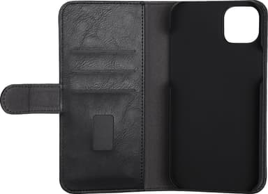 Gear 2in1 iPhone 14 Plus lommebokdeksel (sort)