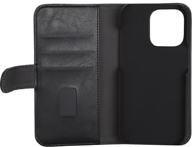 Gear 2in1 iPhone 14 Pro lommebokdeksel (sort)
