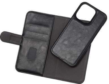 Gear 2in1 iPhone 14 Pro lommebokdeksel (sort)