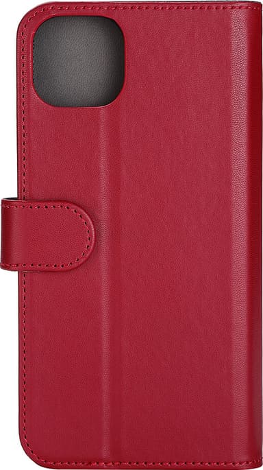 Gear iPhone 14 Plus Wallet lommebokdeksel (rød)