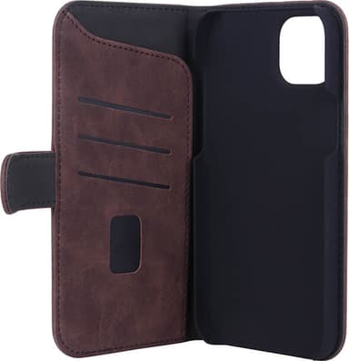 Gear iPhone 14 Plus Wallet lommebokdeksel (brun)