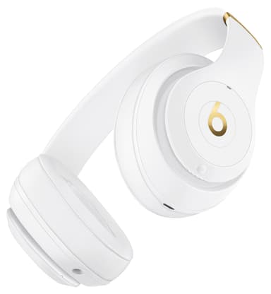 Beats Studio3 trådløse around-ear hodetelefoner (hvit)