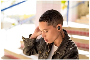 Skullcandy Mod helt trådløs in-ear hodetelefoner (true black)