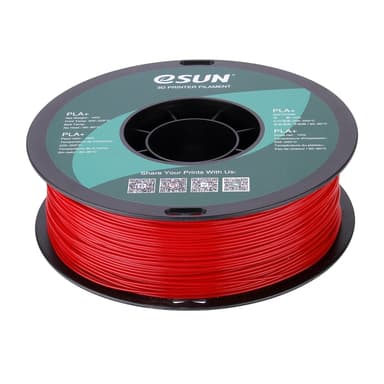 eSUN PLA+ 1.75mm 1kg - Fire Engine Red