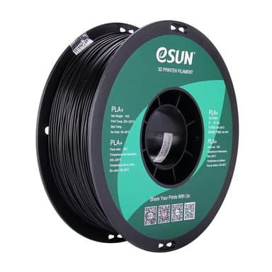 eSUN PLA+ 1.75mm 1kg - Black