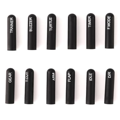 RadioMaster Silicon Switch Covers Long - Black