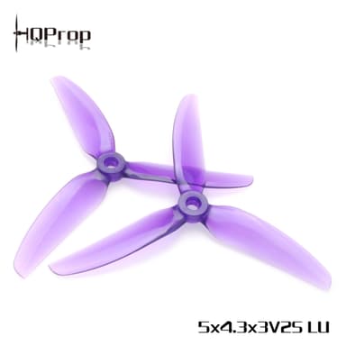 HQ Freestyle Prop 5x4.3x3V2S Purple (2CW+2CCW)