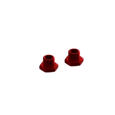ARA311035 Wheel Hex 17mm / 14.6mm Thick Red (2)