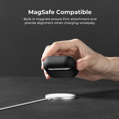 Pitaka AirPods 3 Deksel MagEZ Case Svart