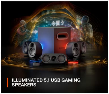 SteelSeries Arena 9 høyttalersett