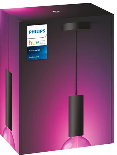 Philips Hue sort ledning LG E27
