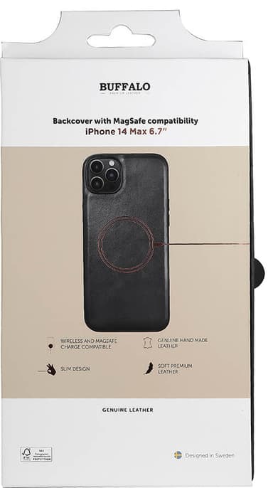 Buffalo Magseries case for iPhone 14 Plus (black)