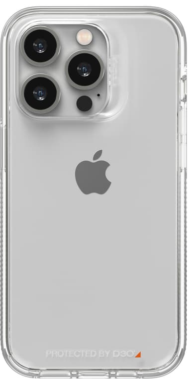 Gear4 Crystal Palace iPhone 14 Pro deksel (gjennomsiktig)