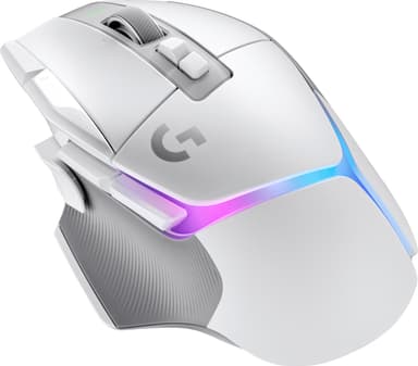 Logitech G502 X Plus trådløs gamingmus (hvit)