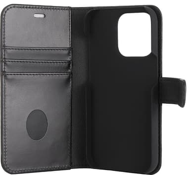 Radicover 2-i-1 lommebokdeksel til iPhone 14 Pro (sort)