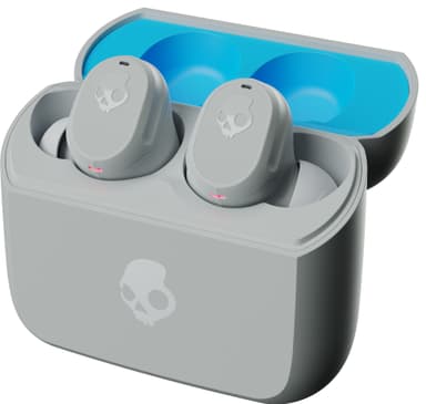 Skullcandy Mod helt trådløse in-ear hodetelefoner (grå/blå)