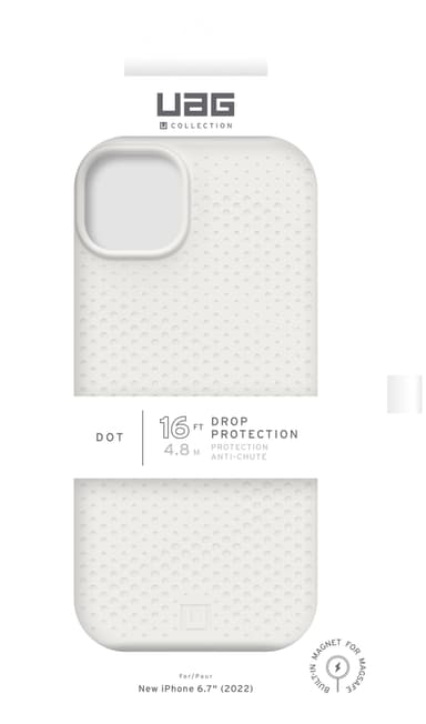 U by UAG Dot Magsafe iPhone 14 Plus deksel (beige)