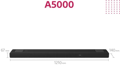 Sony 5.1.2ch HT-A5000 lydplanke