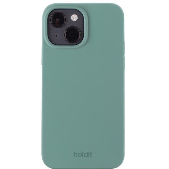 HOLDIT Silicone iPhone 14/13 deksel (grønn)