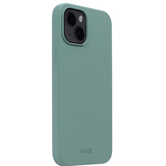 HOLDIT Silicone iPhone 14/13 deksel (grønn)