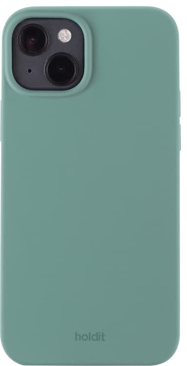 HOLDIT Silicone iPhone 14 Plus deksel (grønn)