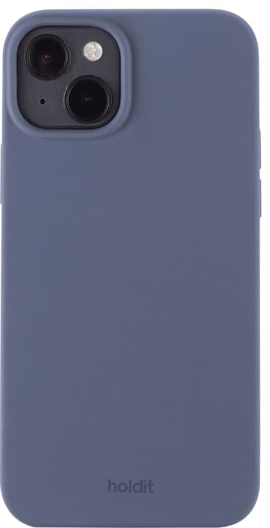 HOLDIT Silicone iPhone 14 Plus deksel (blå)